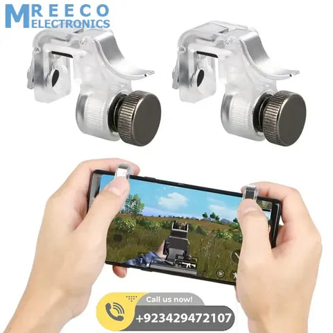 PUBG Mobile Metal Trigger Button - Front View