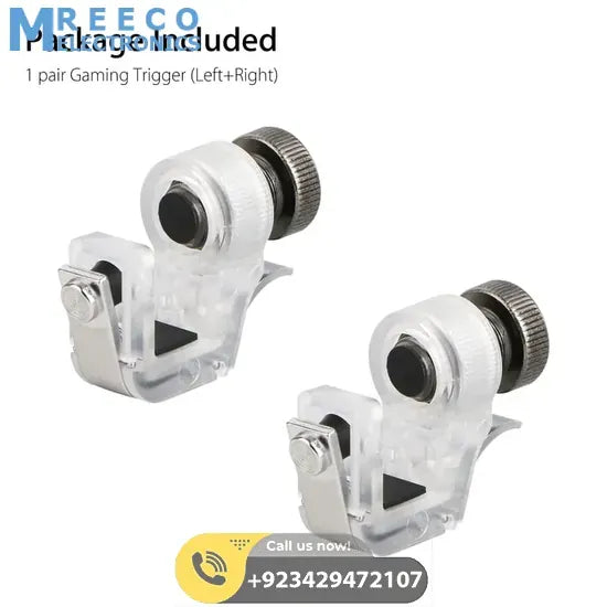 PUBG Mobile Metal Trigger Button - Back View