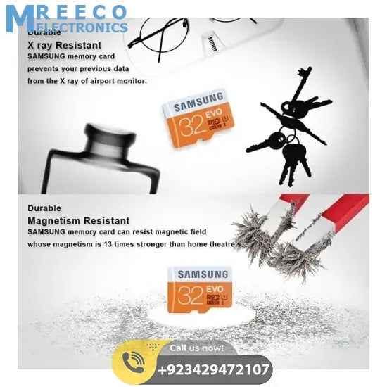 Samsung 32GB High Speed Memory Card - Top View