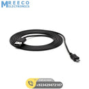 Raspberry Pi 3 Power Cable Micro USB Cable - Front View