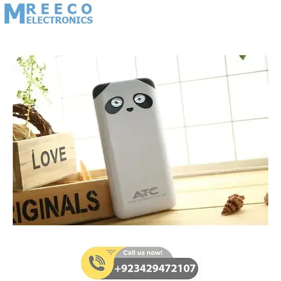 ATC 10000mAh Panda Lite Power Bank - Back View