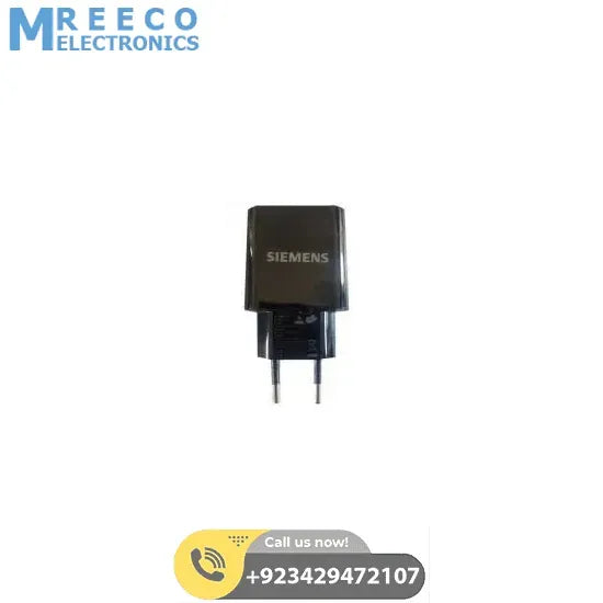 USB Turbo Fast Charger Qualcomm Quick Charge 3.0 - Black - Side View