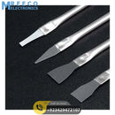 CPU Crowbar Set Stainless Steel Crowbars Mobile Phone Laptops LCD Mainboard Repair Tools for iPhone iPad Electronics Fix Tool - Back View