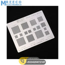 Amaoe Universal Stencil BGA IC Reballing Stencil 0.3 0.5mm In Pakistan - Back View