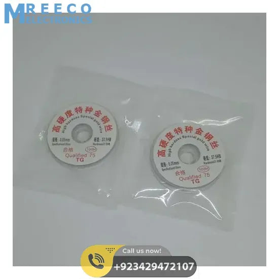 0.05 MM LCD Screen Separation High Hardness Special Gol Wire Cutting Line For Iphone Samsung Glass Wires Tools - Top View