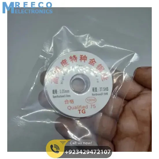 0.05 MM LCD Screen Separation High Hardness Special Gol Wire Cutting Line For Iphone Samsung Glass Wires Tools - Bottom View