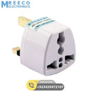 3 Pin Universal AC Power Socket Adapter Charger Converter UK Plug - Back View