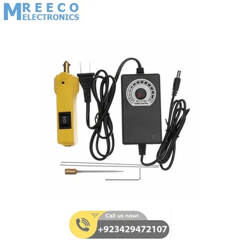 CJ6+ Electric Glue Remover Adhesive Rod LCD Screen Shovel Glue Tool Mobile Phone OCA Glue Remover Grinder Rubber Separator - Front View