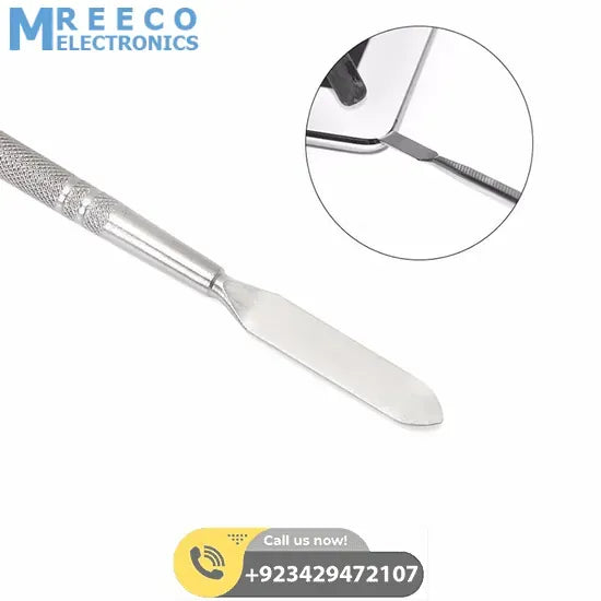 Mobile Phone / Tablet 17.7cm Metal Disassembly Rods Crowbar Repairing Tool - Front View