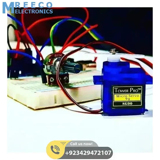 TowerPro SG90 SG 90 180 Degree Servo Motor - Close-up