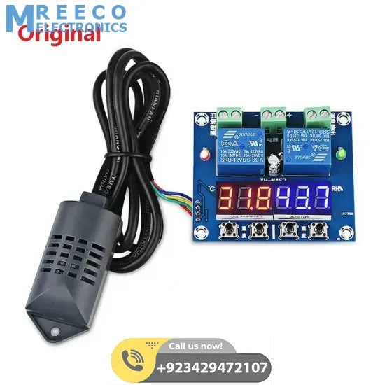 Original Genuine XH M452 Incubator Temperature Humidity Controller DC 12V - Front View