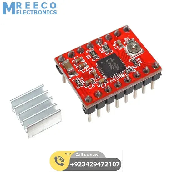 A4988 Stepper Motor Driver - Side View