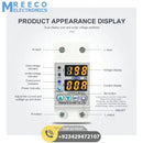 TOMZN TOVPD1-60 Adjustable Over And Under Voltage Relay Voltage Fluctuation Protection Device In Pakistan - Bottom View