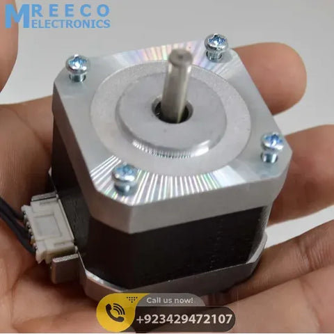 NEMA17 4 Wire Stepper Motor NEMA17 Stepper Motor - Front View