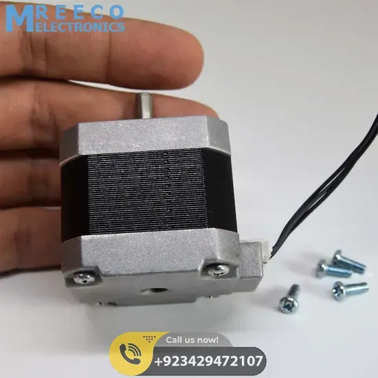 NEMA17 4 Wire Stepper Motor NEMA17 Stepper Motor - Side View
