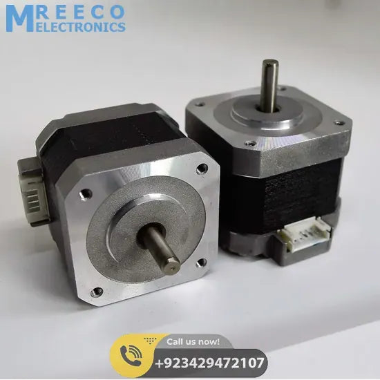 NEMA17 4 Wire Stepper Motor NEMA17 Stepper Motor - Back View