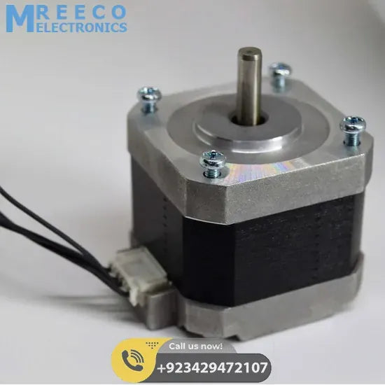 NEMA17 4 Wire Stepper Motor NEMA17 Stepper Motor - Bottom View