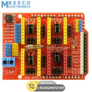 Arduino CNC shield v3 A4988 DRV8825 Driver Expansion Board In Pakistan - Side View