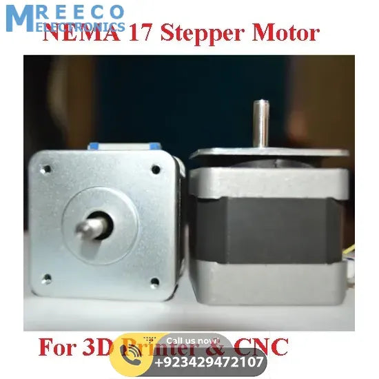 Nema17 Nema 17 Stepper Motor For 3D Printer And CNC - Front View