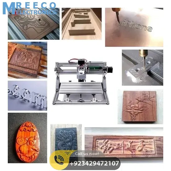 Imported CNC Engraving PCB Milling Machine Wood Carving CNC 3018 - Front View