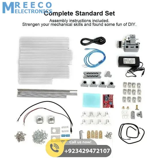 Imported CNC Engraving PCB Milling Machine Wood Carving CNC 3018 - Back View