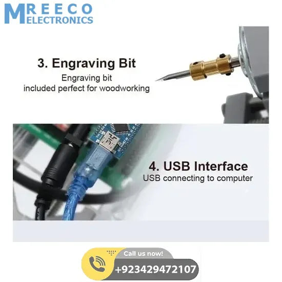 Imported CNC Engraving PCB Milling Machine Wood Carving CNC 3018 - Display View