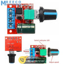 HW-687 5A Mini DC Motor PWM Speed Controller Module DC Dimmer - Front View