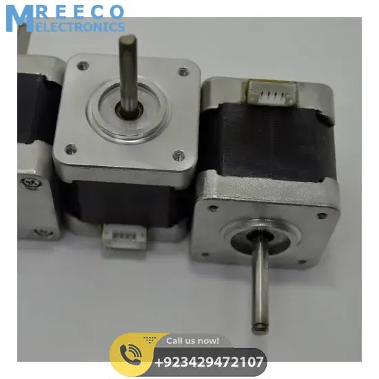MineBea Japan D Cut Shaft Nema 17 Stepper Motor For 3D Printer CNC - Side View