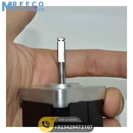 MineBea Japan D Cut Shaft Nema 17 Stepper Motor For 3D Printer CNC - Top View