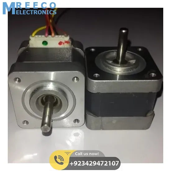 A4988 Compatible Nema17 Nema 17 Stepper Motor for 3D Printer - Front View