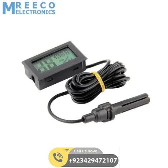 Mini Hygrometer In Pakistan - Side View