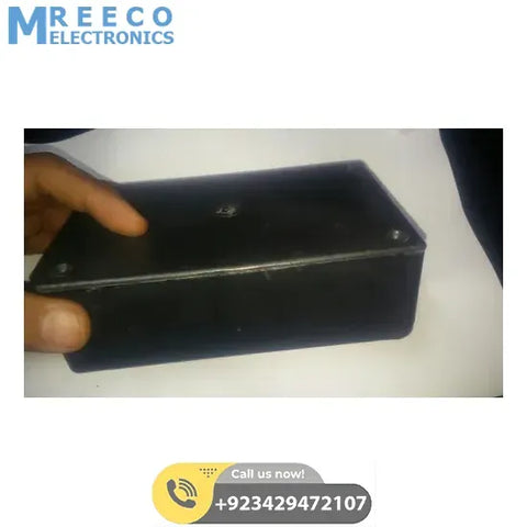 160mm X 96mm X 50mm ABS Plastic Enclosure Box For Electronics Circuit Board - Front View