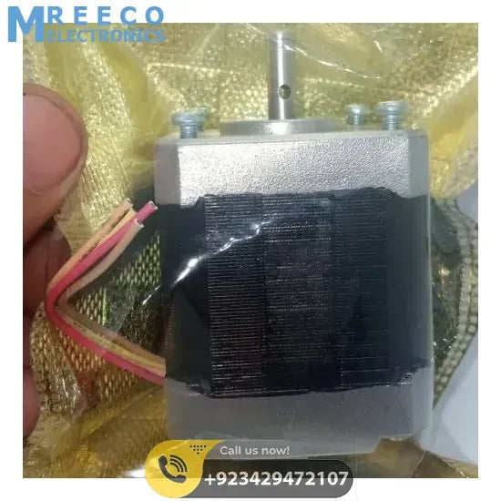 NEMA 17 Stepper Motor: Bipolar 1.8 degree, 1.6 ohm For 3D Printer Robotics 4 Wire - Display View