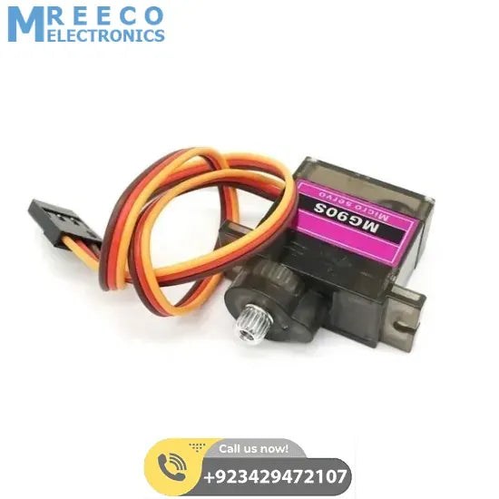 Towerpro MG90S Mini Digital 180 Degree Servo Motor 2.2kg 0.08sec 13g - Back View