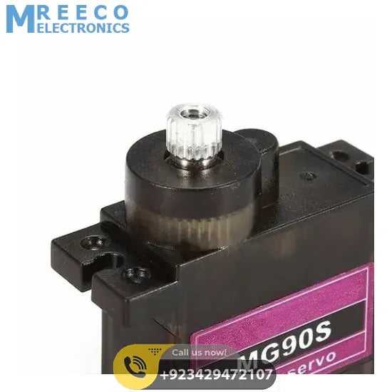 Towerpro MG90S Mini Digital 180 Degree Servo Motor 2.2kg 0.08sec 13g - Top View
