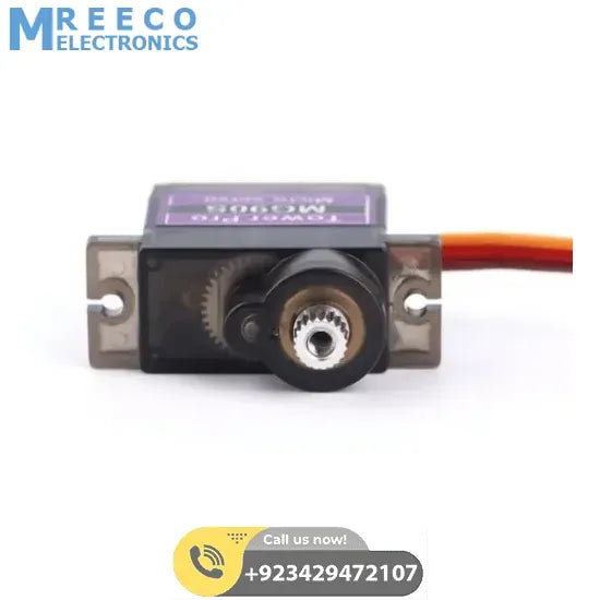 Towerpro MG90S Mini Digital 180 Degree Servo Motor 2.2kg 0.08sec 13g - Bottom View