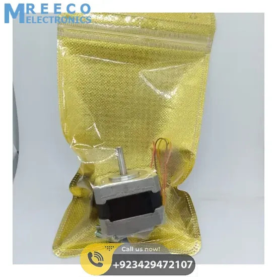 Nema 17 Single Shaft 1.8 Degree Compact Powerful Stepper Motor - Packaging