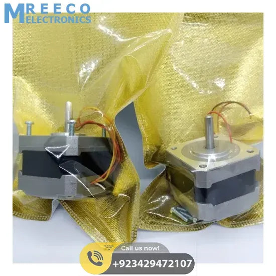 Nema 17 Single Shaft 1.8 Degree Compact Powerful Stepper Motor - Display View