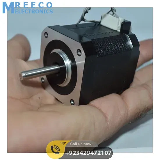 USED NEMA 17 4.2 kg-cm Stepper Motor For CNC And 3D Printer - Front View
