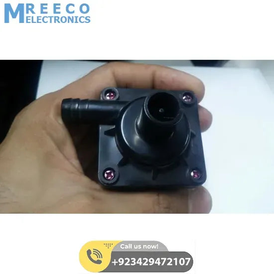 12V DC 8Watt Brushless Water Pump and solar Pump - Back View