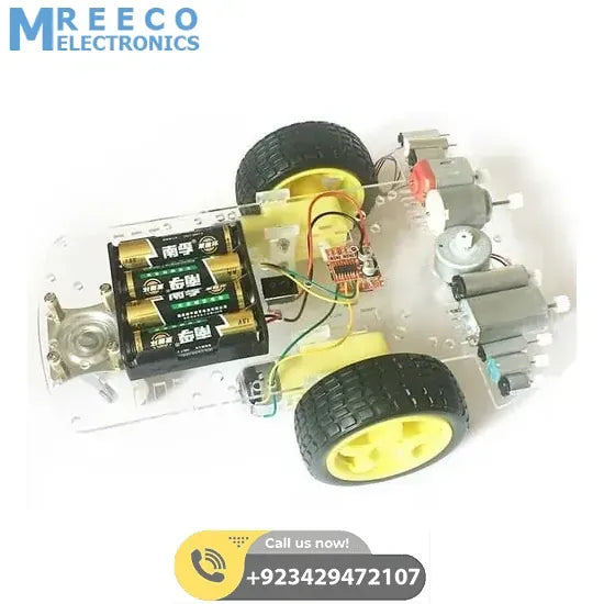 MX1508 Mini Dual Channel 1.5A DC Motor Driver Module Mini L298N Replacement - Back View