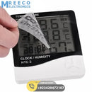 Digital Thermometer And Hygrometer HTC-2 - Side View