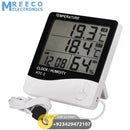 Digital Thermometer And Hygrometer HTC-2 - Back View