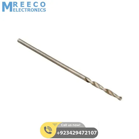 1mm PCB Twist Drill Bit - Front View