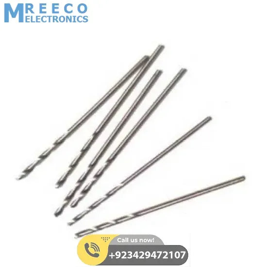 1mm PCB Twist Drill Bit - Side View