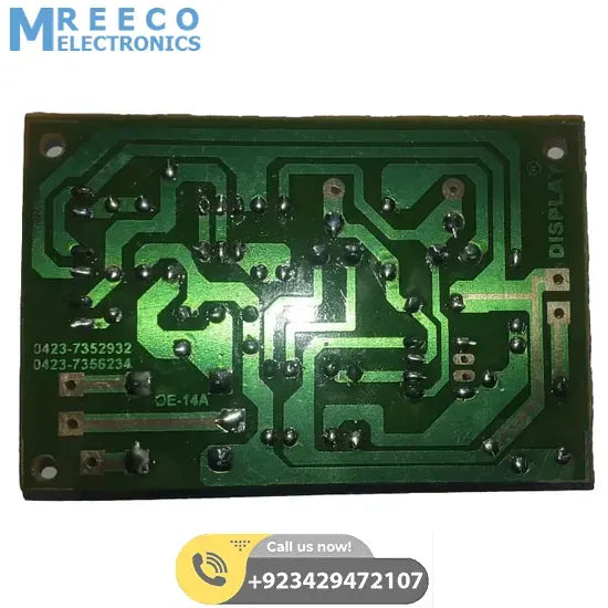 12v Battery Protection Auto Cut Off Circuit BMS - Back View