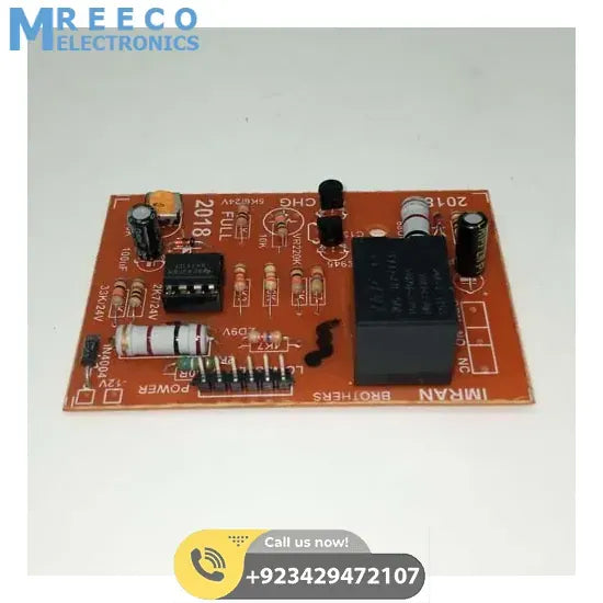 12v Battery Protection Auto Cut Off Circuit BMS - Angle View