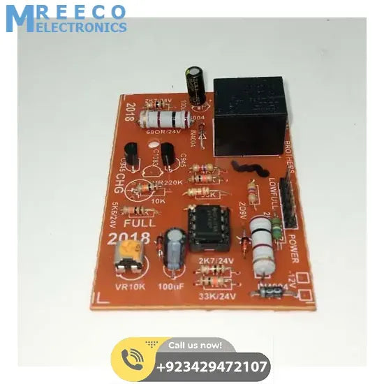 12v Battery Protection Auto Cut Off Circuit BMS - Display View