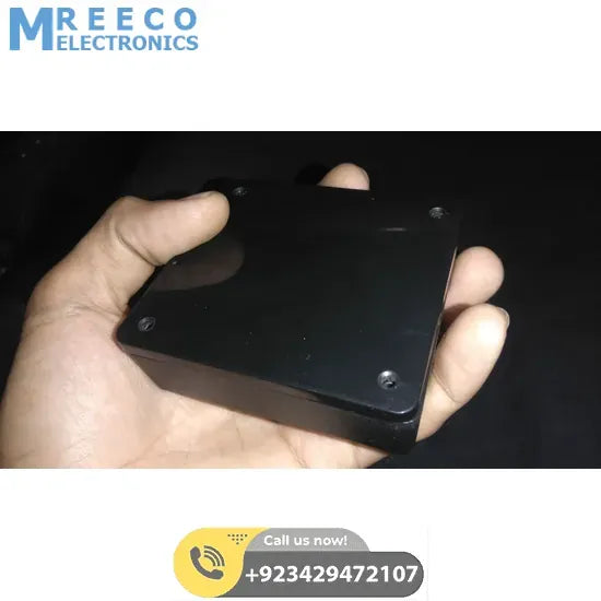 80mm X 75mm X 25mm ABS Electronics Enclosure Box Project Box - Front View
