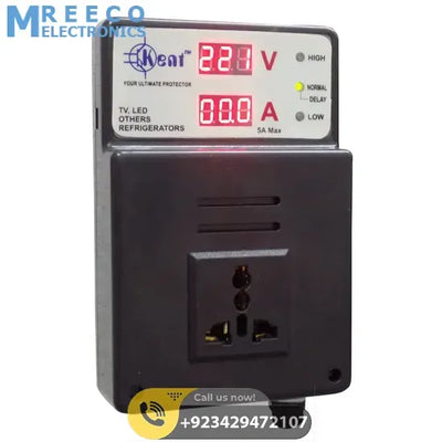 KENT 5A Muhafiz Automatic Voltage Protector Automatic Current Protector In Pakistan - Side View